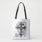 Gotisch kruis tote bag (Voorkant)