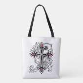 Gotisch kruis tote bag (Achterkant)