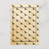 Gotisch Lijst Rustieke accommodatie Trouwkaarten Informatiekaartje (Achterkant)