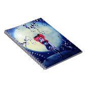 Gotisch meisje voodoo doll en griezelige wijnstokk notitieboek (Rechterzijde)