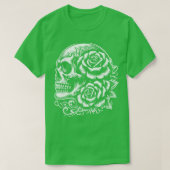 Gotisch met rozen 3 t-shirt (Design voorkant)
