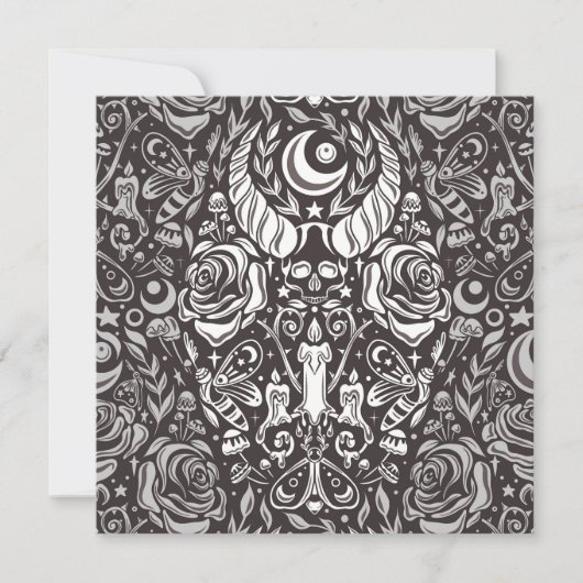 Gotisch monochroom patroon (Voorkant)