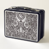 Gotisch monochroom patroon (Achterkant)