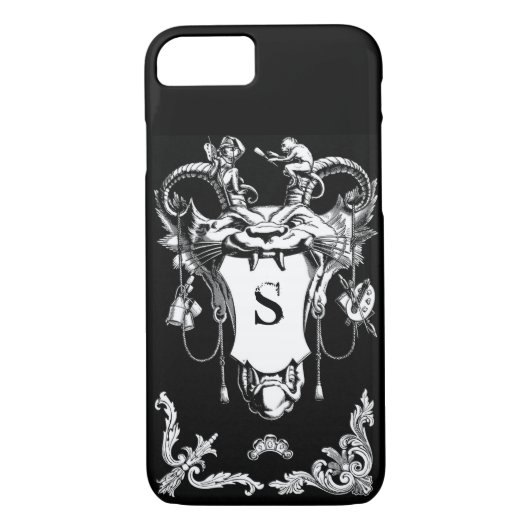 Gotisch monster antiek architecturale decoratie Case-Mate iPhone case (Achterkant)