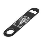 Gotisch monster antiek architecturale decoratie speed flessenopener (Voorkant Gekanteld)