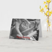 Gotisch nam de Kaart van de Verjaardag toe (Gele Bloem)