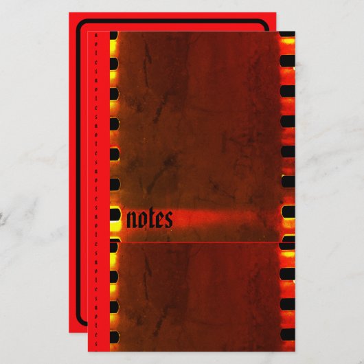 gotisch Notitieblok Briefpapier (Voorkant / Achterkant)