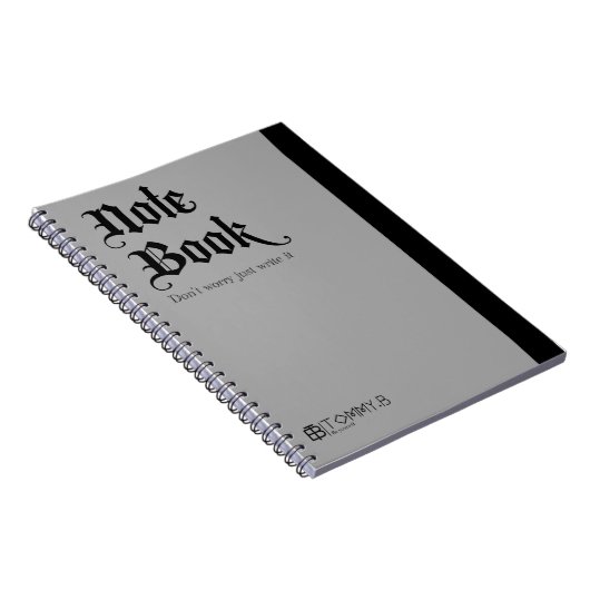 Gotisch notitieboek (Rechterzijde)