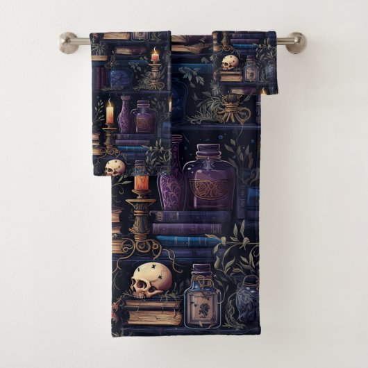 Gotisch ontwerp bad handdoek (Insitu)