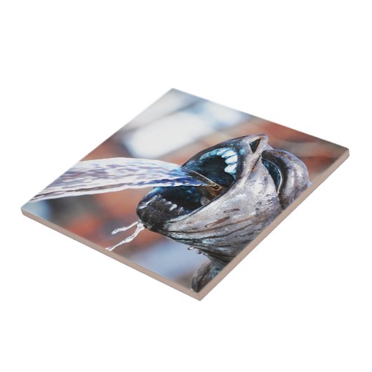 Gotisch ontwerp tegeltje (Zijkant)