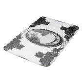 Gotisch ontwerp van cameo en Rozen Badmat (Gekanteld)