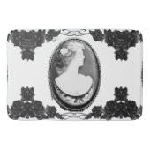 Gotisch ontwerp van cameo en Rozen Badmat (Voorkant)