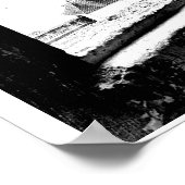 Gotisch Parijs. De hoofdplaats is Sainte-Chapelle  Poster (Hoek)