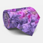  Gotisch Romance Roos Lavender Paars Stropdas (Opgerold)