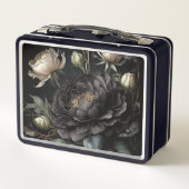 Gotisch Roos arrangement zwarte bloem (Achterkant)