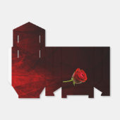 Gotisch Roos Bedankdoosjes (Uitgevouwen)