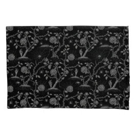 Gotisch Roos en botpatroon Kussensloop