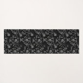 Gotisch Roos en botpatroon Yogamat (Achterkant (horizontaal))
