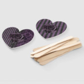 Gotisch roos Halloween Vrouwen Handwaaier (Niet-gemonteerd)