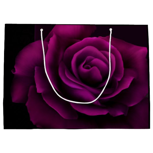 Gotisch Roos, kaars en geparkeerde dag Groot Cadeauzakje (Achterkant)