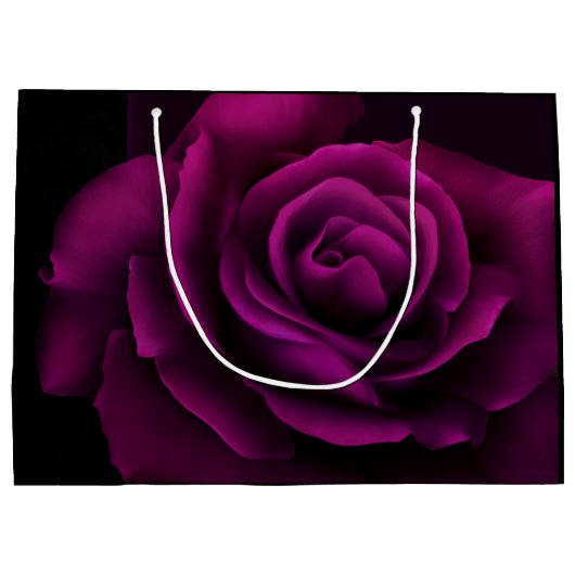 Gotisch Roos, Kaars, en Perkamenthuwelijk Groot Cadeauzakje (Achterkant)