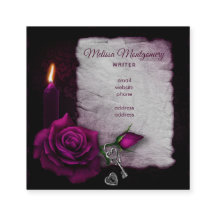 Gotisch Roos, kaars en sloten