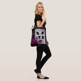 Gotisch Roos, kaars, perkament en sloten Tote Bag
