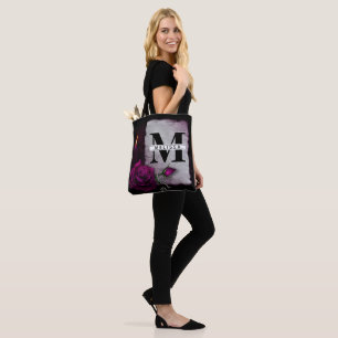 Gotisch Roos, kaars, perkament en sloten Tote Bag