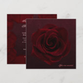 Gotisch Roos Kaart (Voorkant / Achterkant)