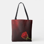 Gotisch Roos monogram Tote Bag (Achterkant)