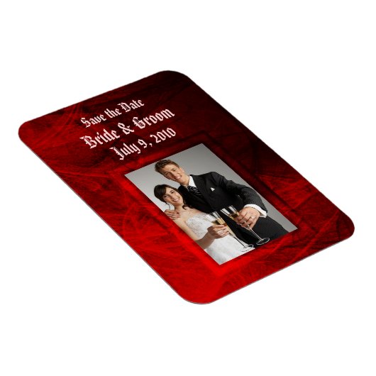 Gotisch Roos Opslaan Datum Premium Magnet Magneet (Rechterzijde)