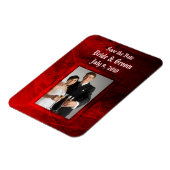 Gotisch Roos Opslaan Datum Premium Magnet Magneet (Linkerzijde)