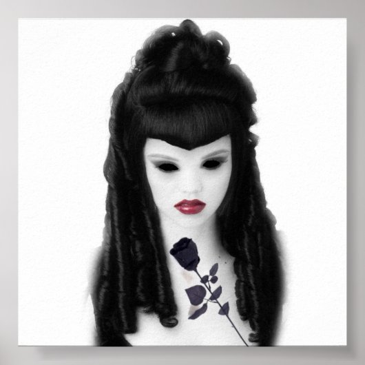 Gotisch Roos Poster (Voorkant)