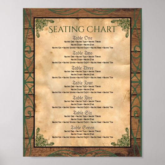 Gotisch Roos Rood en zwart Poster (Voorkant)