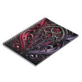 Gotisch Roos Spiral Notitieboek (Linkerzijde)