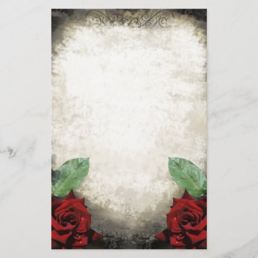  Gotisch Roos Stationery Briefpapier (Voorkant)