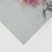 Gotisch Skelet Bloemen Schedel Raven Decoupage Tissuepapier (Detail)