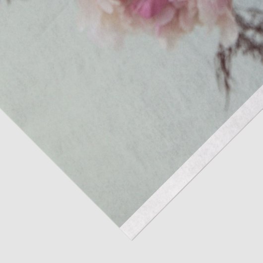 Gotisch Skelet Bloemen Schedel Raven Decoupage Tissuepapier (Detail)