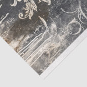 gotisch skelet schedel decoupage tissuepapier (Detail)