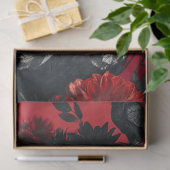 Gotisch skelet schedel decoupage tissuepapier (Geschenk)