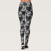 Gotisch spinnenweb & harten leggings (Achterkant)