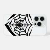 Gotisch Spinnenweb iPhone Hoesje (Achterkant horizontaal)