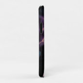 Gotisch spookkasteel onder onweer met tekst Case-Mate iPhone case (Achterkant/rechts)