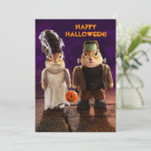 Gotisch stel kaart (Staand voorkant)