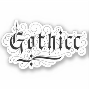 gotisch sticker
