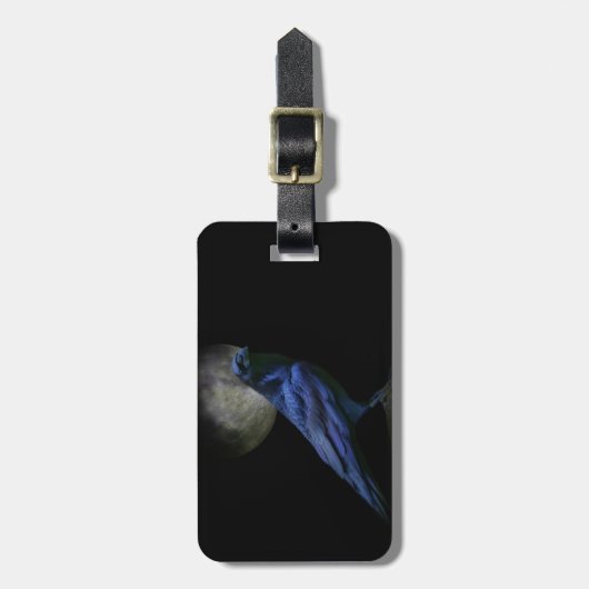 Gotisch stijlvol, aangepast Bagagelabel (Voorkant verticaal)