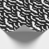 Gotisch uitdrogen van bloedvlekken Halloween Cadeaupapier (Hoek)