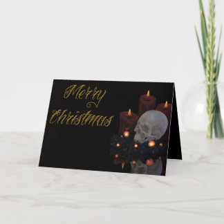 Gotisch Vakantie - Vrolijke Kerstmis Feestdagen Kaart
