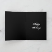 Gotisch Vakantie - Vrolijke Kerstmis Feestdagen Kaart (Binnen)