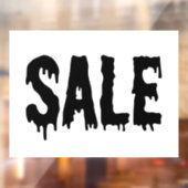 Gotisch verkoopteken, Kleinhandelsticker, Boetiek Raamsticker (Vel 2)